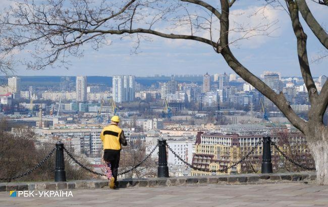 Март в Киеве оказался одним из самых теплых в истории