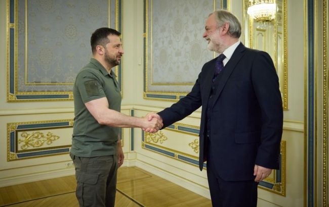 Зеленский встретился с советником премьера Британии