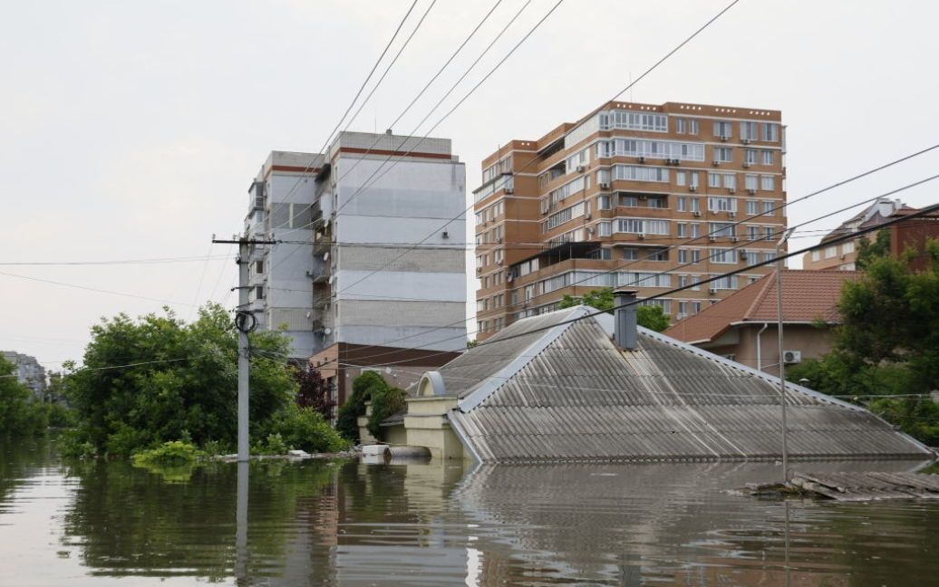 Ситуація на Херсонщині: затоплено вже 600 кв. км