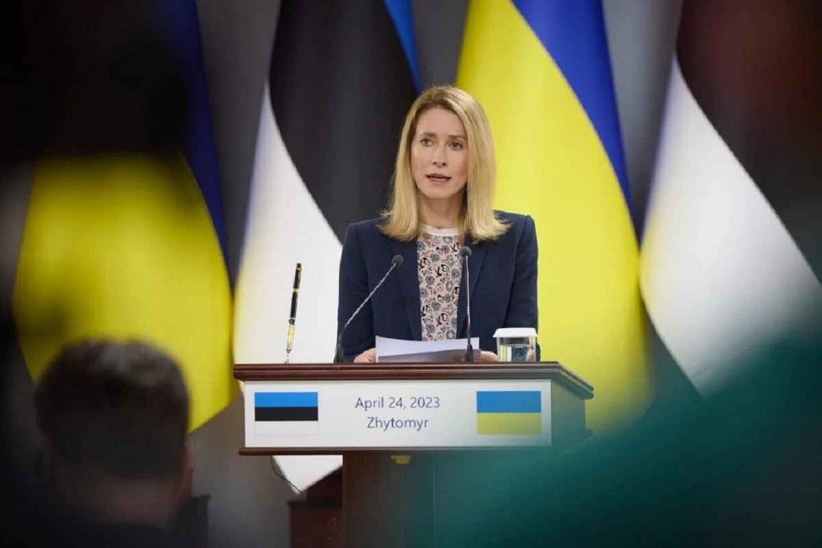Прем'єр Естонії прокоментувала заяву Расмуссена про введення військ НАТО до України