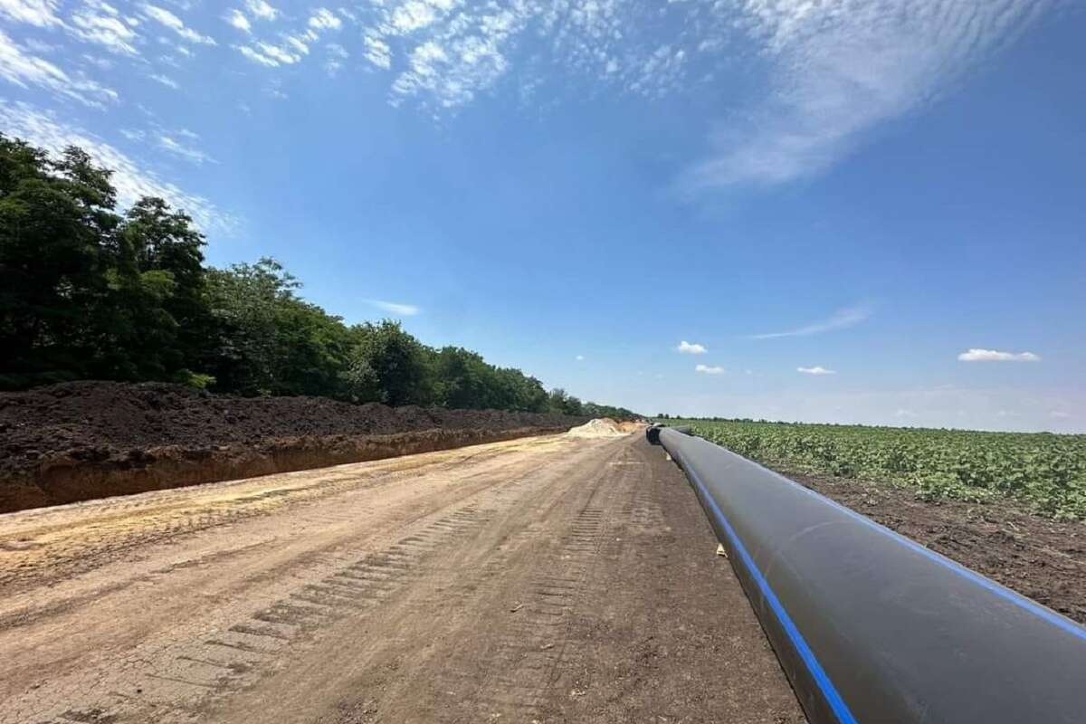 Підрив Каховської ГЕС: розпочато підготовчі роботи з будівництва магістральних водопроводів