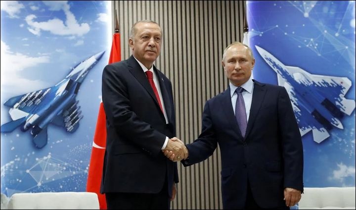 Путин договорился с Эрдоганом созвониться 2 августа