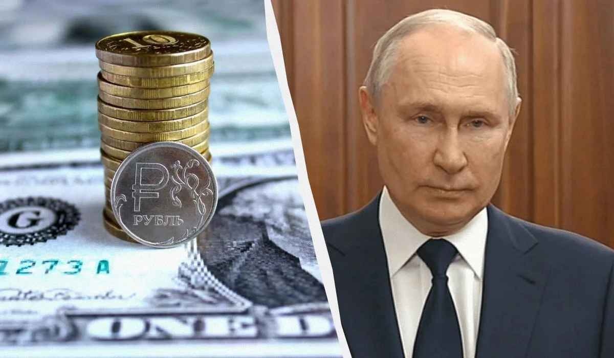 Обвал рубля: Путіну доведеться обирати між війною та порятунком економіки РФ, - WP