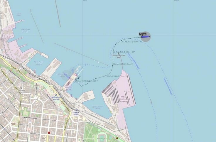В Україні ще один корабель начхав на погрози РФ й попрямував зерновим коридором