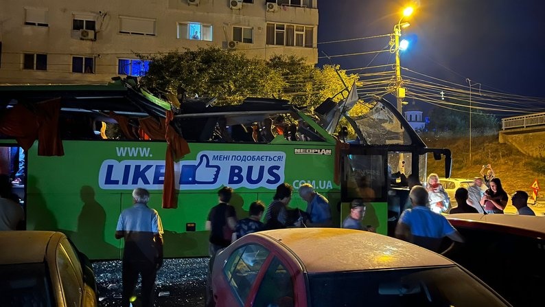 В Румынии автобус с украинцами попал в ДТП