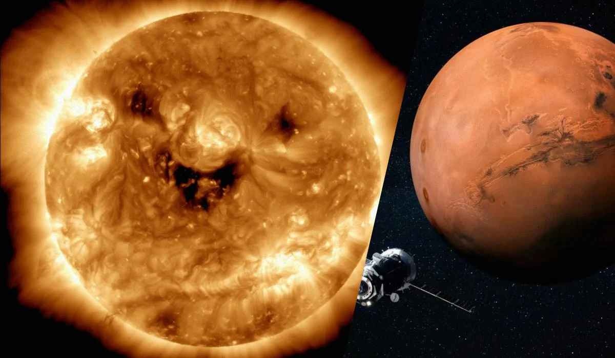 Мощный взрыв на Солнце: поток плазмы может сорвать с Марса часть атмосферы