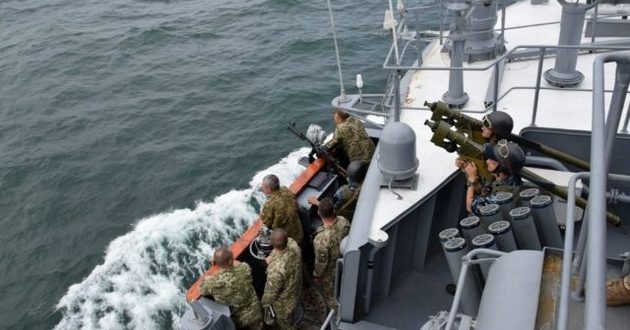 В Черном море с начала сентября подбиты пять российских военных кораблей