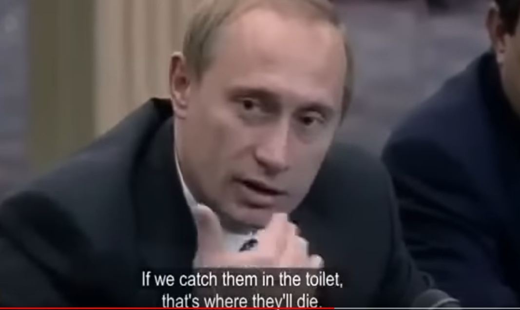 "Мочить в сортирах": оккупант в точности выполнил заветы Путина