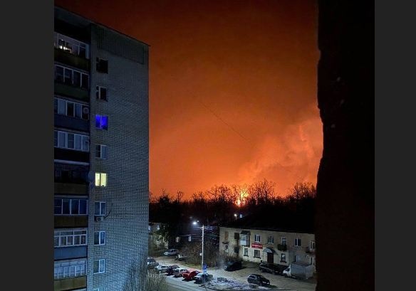 На порохових заводах у Росії почалися пожежі