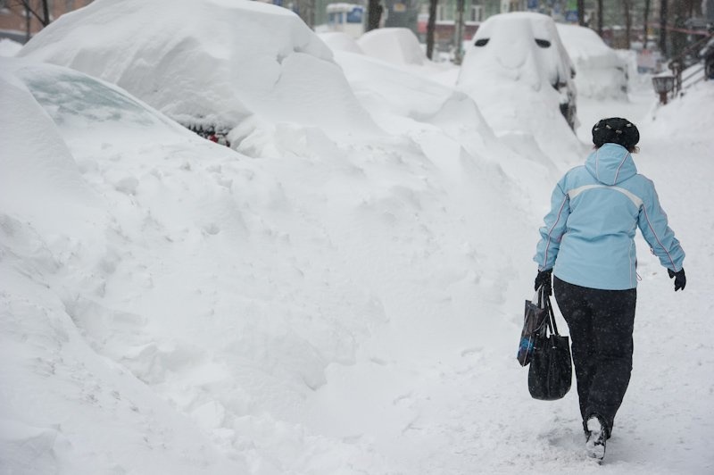 Рост снежного покрова и усиление ветра: в Киеве объявили оранжевый уровень опасности