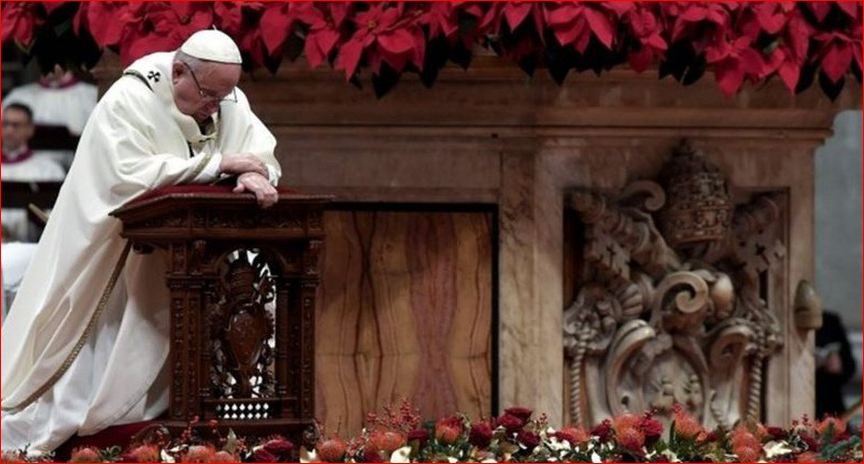 Велика різдвяна промова: Папа Римський згадав Україну лише однією пропозицією