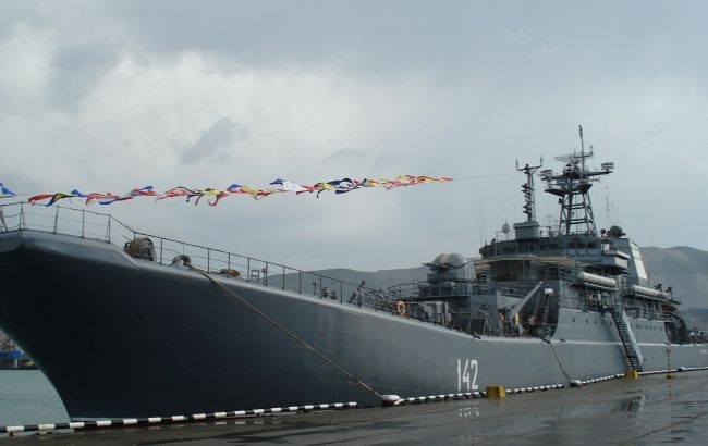 В ВСУ заявили об уничтожении большого десантного корабля РФ в Крыму