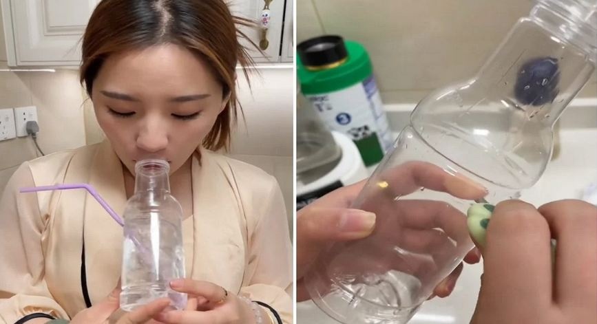 Самый подходящий метод при боли в горле: нужна лишь бутылка и обычная вода
