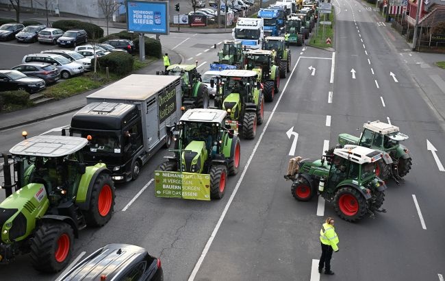 В Германии стартовала масштабная забастовка на дорогах