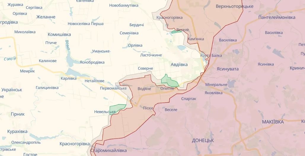 Противник пытается перерезать в Авдеевке наземные линии связи ВСУ: в ISW рассказали о боях за город