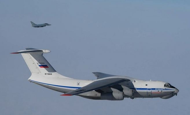 Немецкие истребители подняли для перехвата самолетов РФ в небе Латвии