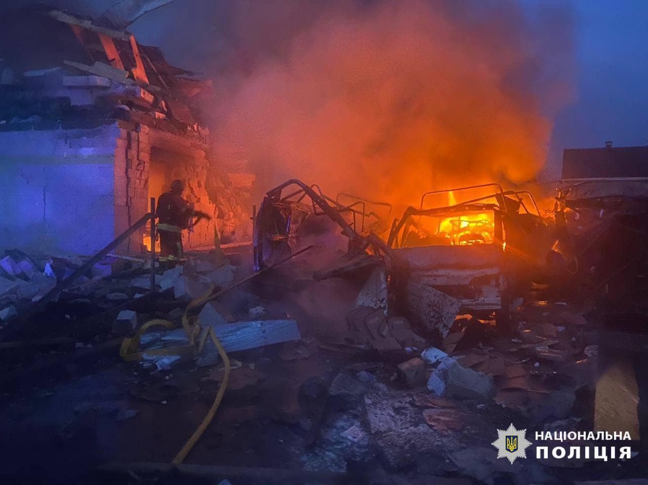 У Київській області через ракетну атаку пошкоджено десятки будинків