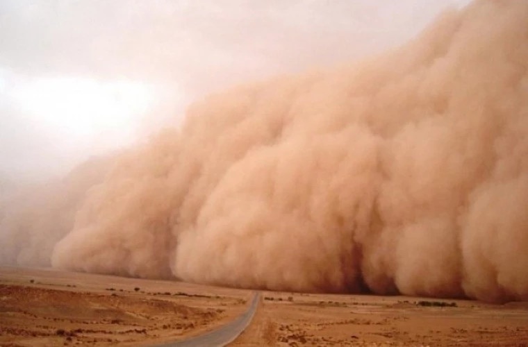 Гигантское пылевое облако из Сахары подобралось к Украине: явление представляет угрозу для здоровья