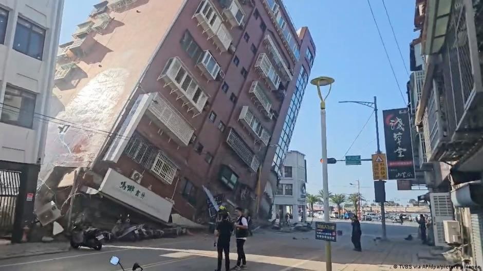 На Тайвані стався сильний землетрус: такого не було щонайменше 25 років