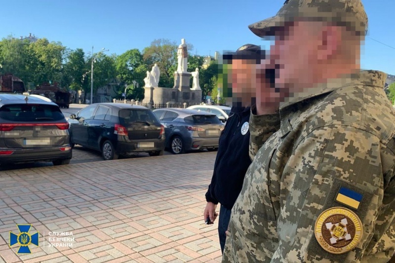 СБУ проводит мероприятия по безопасности в центре Киева