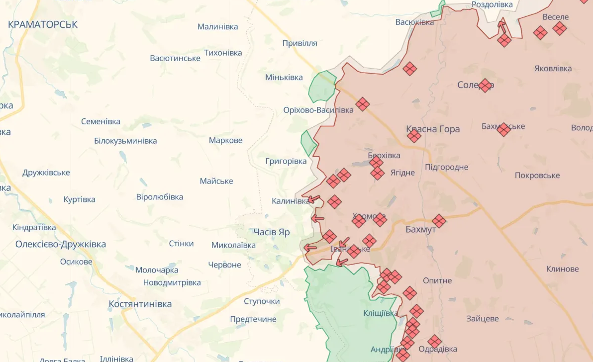 Пограничники сорвали наступление противника на Бахмутском направлении