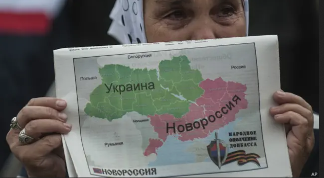 Россия создаст федеральный округ "Новороссия"