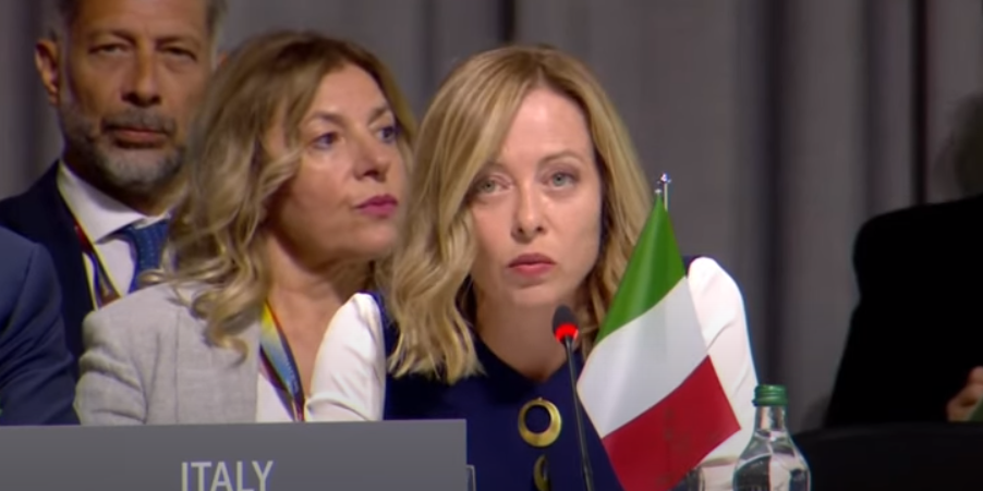 Виступ Мелоні на саміті миру: хто перекрутив слова прем'єр-міністра Італії