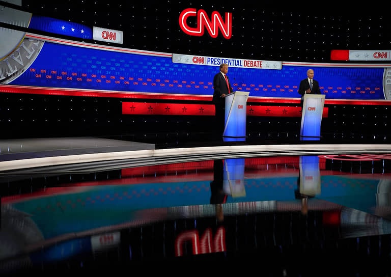 Зрители отдали победу Трампу в дебатах с Байденом - опрос CNN