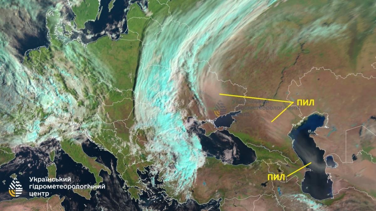 Пилова буря в Україні: коли стане легше дихати