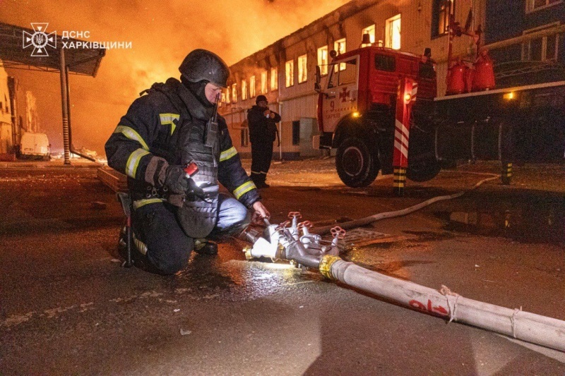 Удар "Шахедами" по Харькову: вспыхнул масштабный пожар