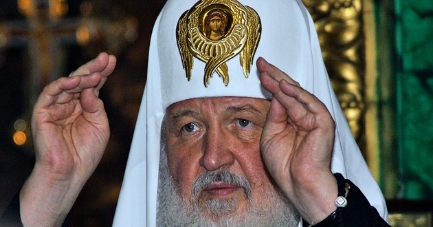 Вкрадена на Київщині: патріарх Кирило показався з панагією українського митрополита