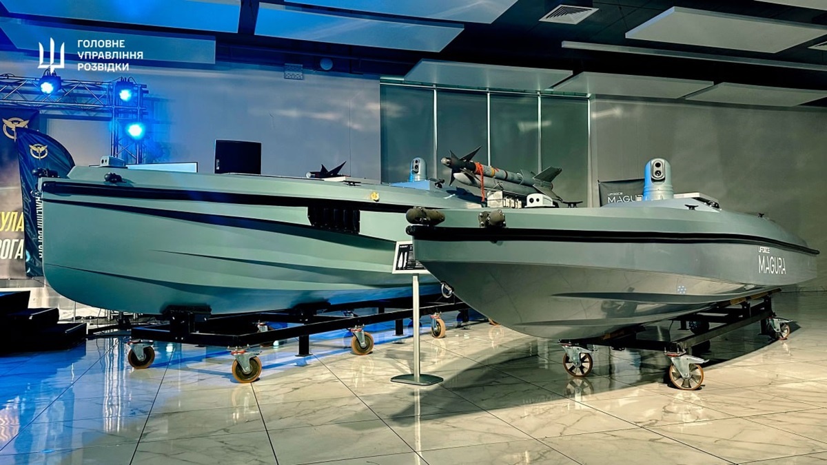 ГУР вперше представило нові морські дрони Magura