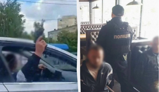 У Києві двоє чоловіків відкрили вогонь з авто просто на ходу: у поліції відреагували