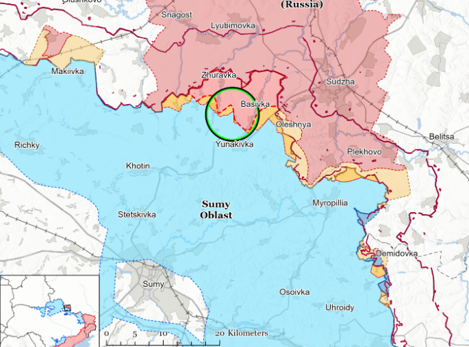 Боевые действия на Сумском направлении: в ISW объяснили, возможна ли крупная атака ВС РФ