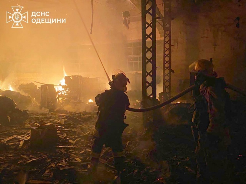 Одесская область снова оказалась под ударами российских дронов