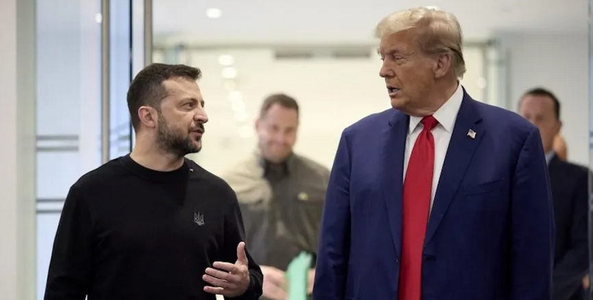 Зеленський заявив, що обговорює із Трампом "мегаугоду" про торгівлю зброєю