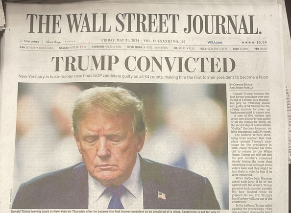 Трамп требует от Wall Street Journal 10 миллиардов долларов