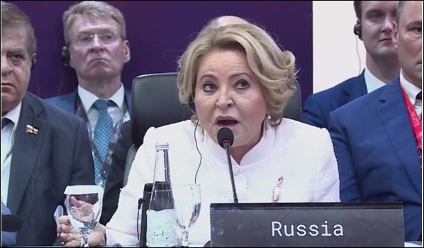 В Женеве представители разных стран устроили демарш для главы Совета федерации РФ