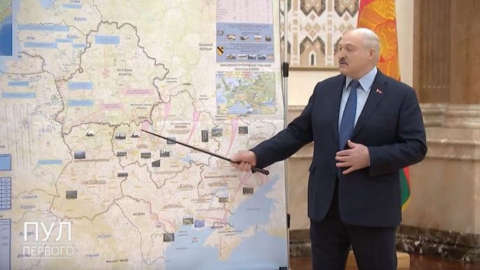 Лукашенко озвучил новую версию вторжения РФ в Украину: о карте больше не вспоминает
