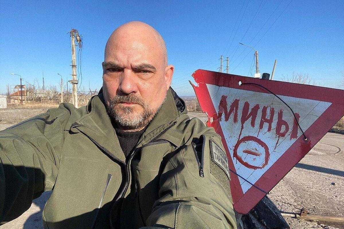 Российский военкор едва не ослеп, умывшись водой из-под крана в Донецке