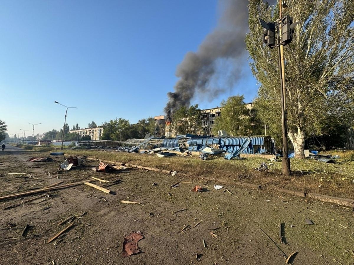 Оккупанты атаковали Константиновку ФАБами, город остался без газа