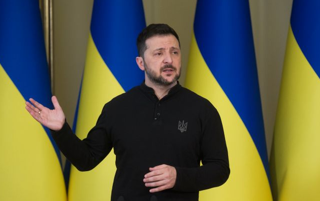 Зеленский поздравил украинцев с Днем Государственного Флага