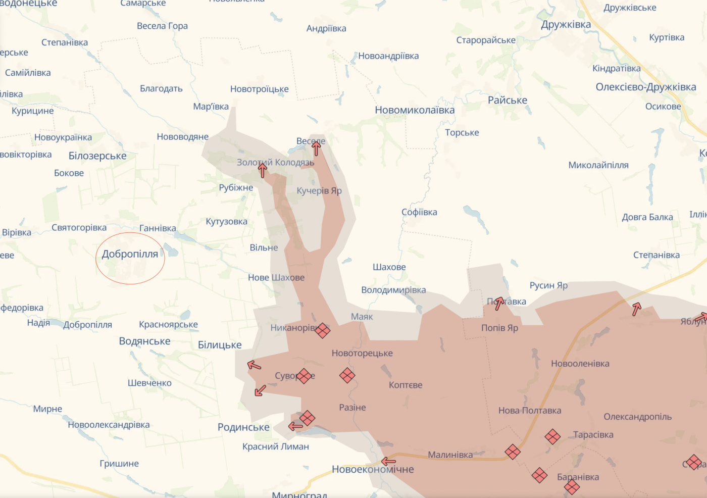 Ситуація на Добропільському напрямі: Генштаб зробив важливу заяву