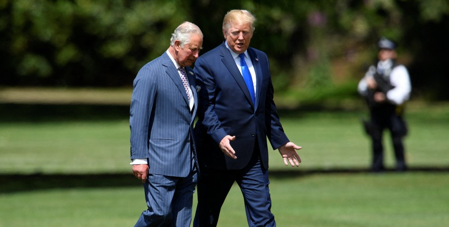 Трамп летить до Британії: королівська родина готує грандіозну зустріч