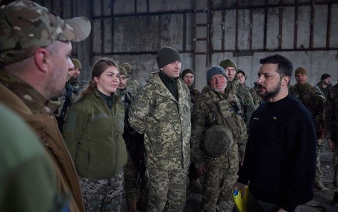 Зеленский анонсировал создание современных штурмовых войск