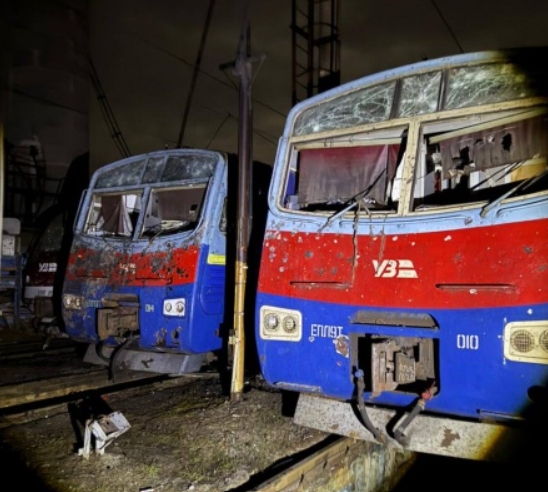 Обстрел Полтавы: под удар попало депо железной дороги, часть города без света