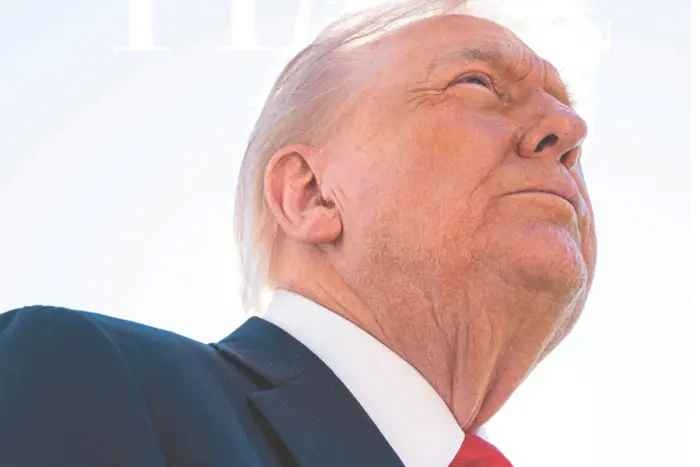 Трамп возмутился из-за своего фото на обложке Time и призвал отозвать тираж издания