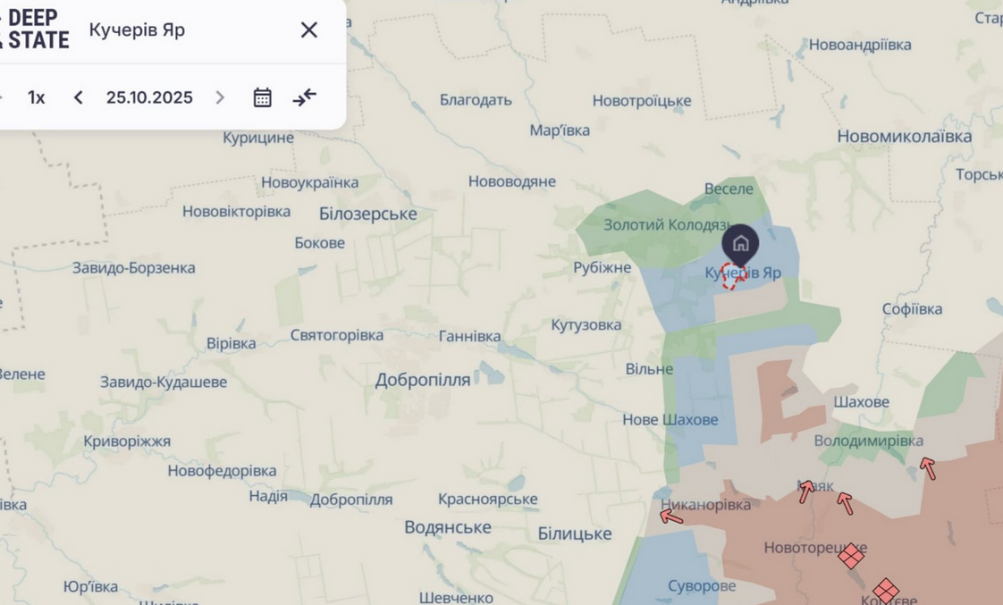 ВСУ освободили три села и отбросили россиян еще вблизи нескольких — DeepState