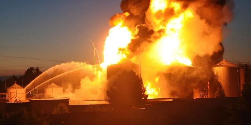 Дрони атакували Рязань: у районі НПЗ пожежа