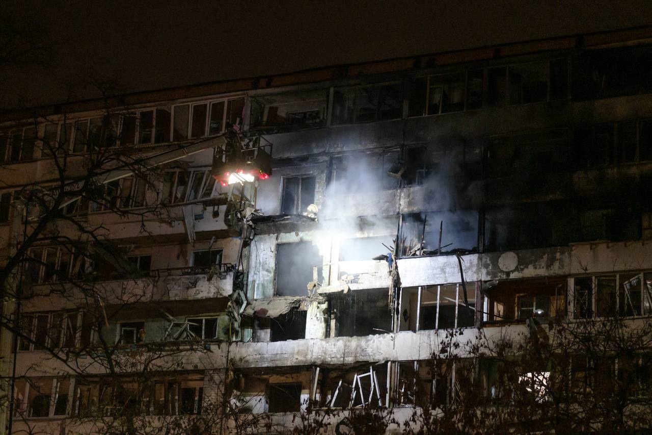 Атака на Киев: ракеты летели по гражданской инфраструктуре